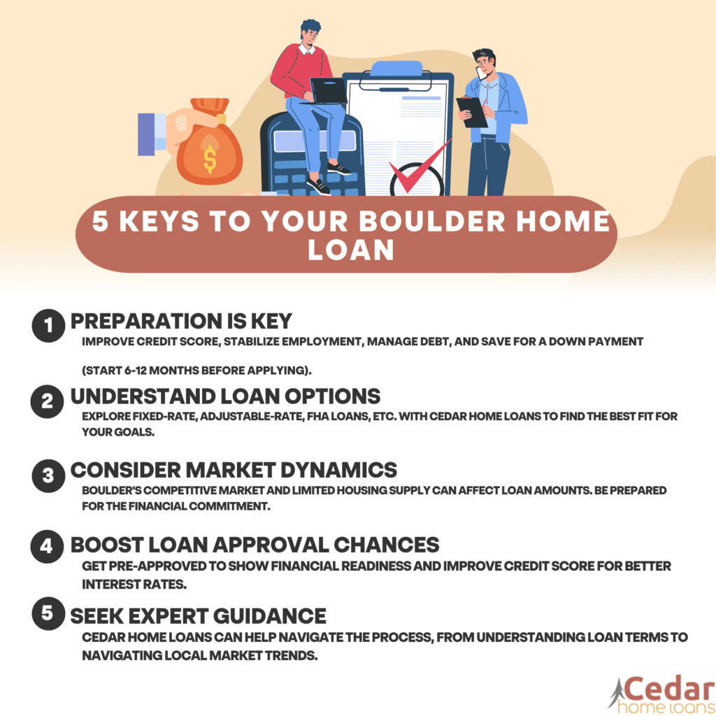 5 Keys to Your Boulder Home Loan